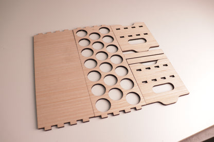 Wooden Paint Holder