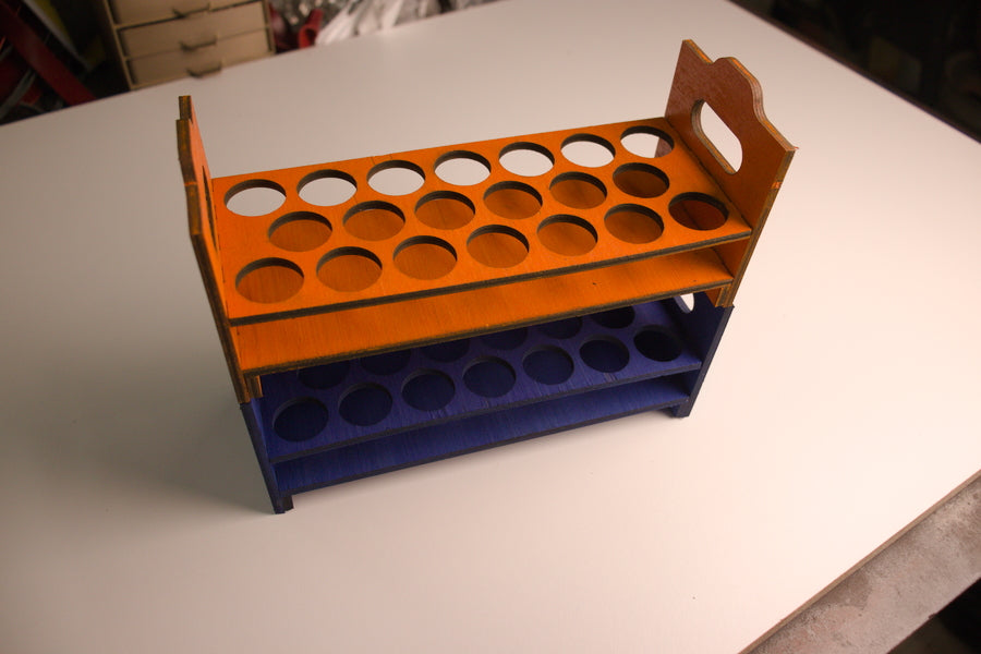 Wooden Paint Holder