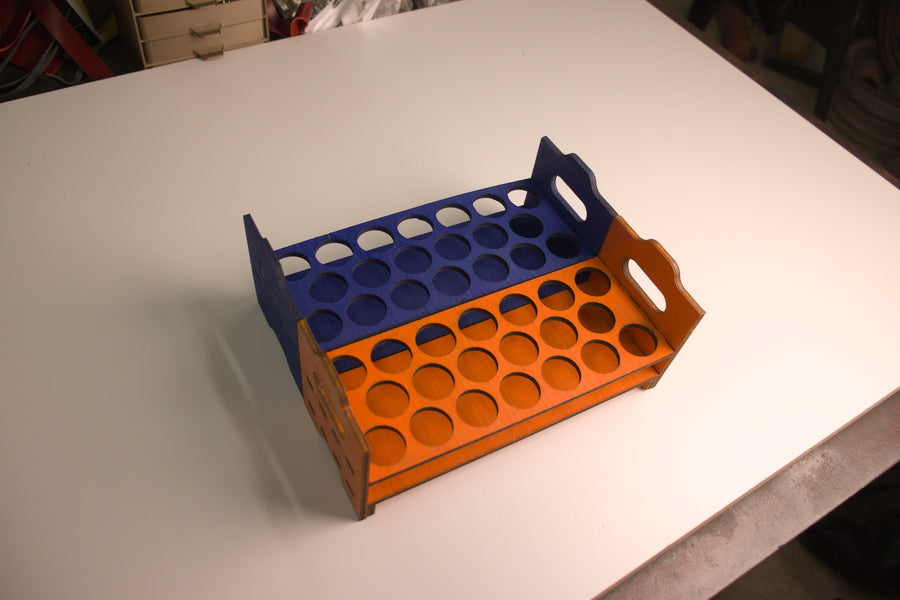 Wooden Paint Holder